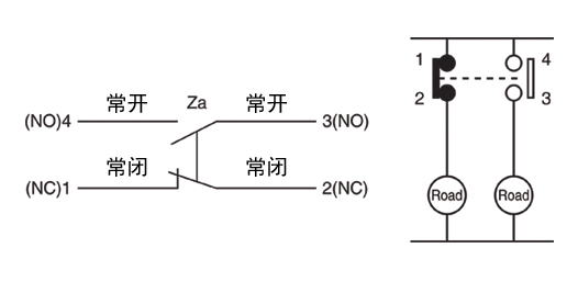 DTH-12耐高溫行程開關(guān)接點(diǎn)形式